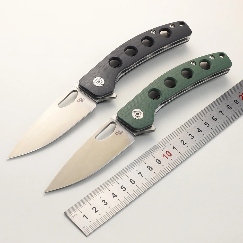 

CH knife 3530 Flipper folding knife D2 blade G-10 handle outdoor camping tactics survival hunting knife EDC tool