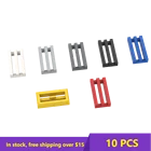 10 шт. кубики MOC 241230244 1x2 высокотехнологичный переключатель для строительных блоков, детали сделай сам, развивающие детали, игрушки для детей