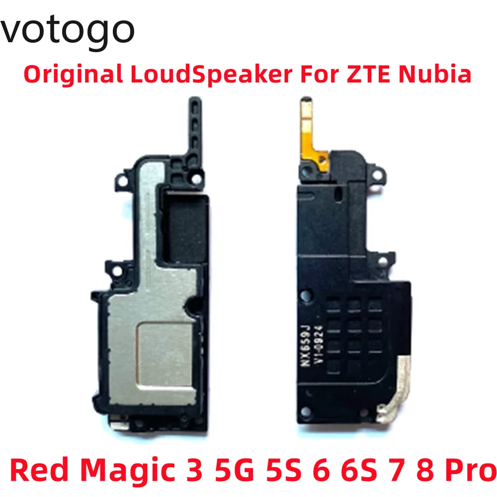 

Original For ZTE Nubia Red Magic 3 3S 5 5S 6 6R 6S 7 7S 8 Pro 5G Loud Speaker Bottom Buzzer Sound Ringer Board Flex Cable Repair