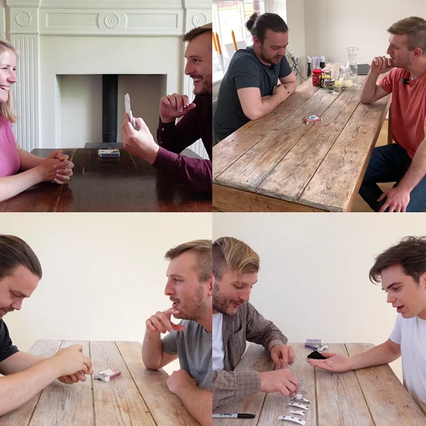 Глаза от Ollie Mealing Seed Swap Tear or Twist magic фокусы