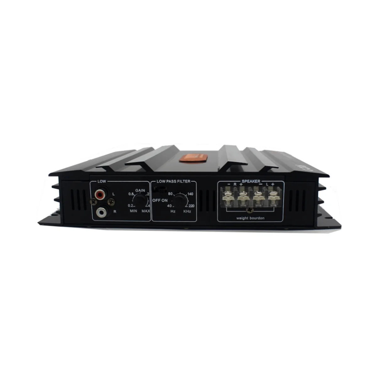 C-236 3800 Вт автомобильный усилитель 2-канальный Черный стерео мощности из