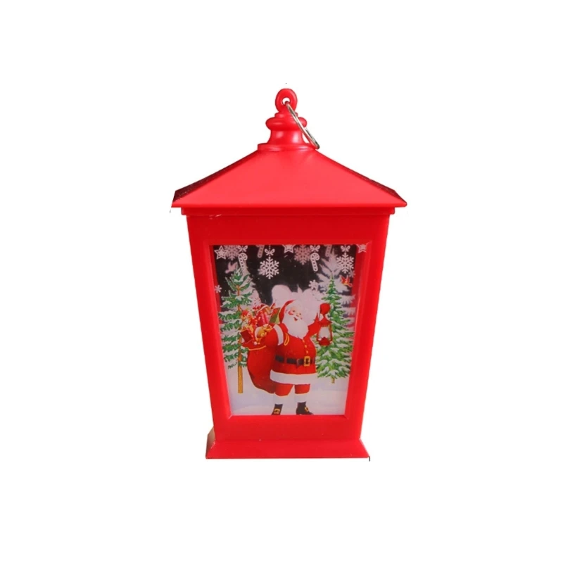 

Портативный стильный ночник, украшение, рождественский ветряной светильник, фонарь Санта-Клауса
