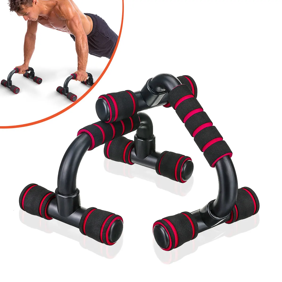 SGODDE 1 пара пуш-ап подставки ручки грудь бодибилдинг спортивные мышечные