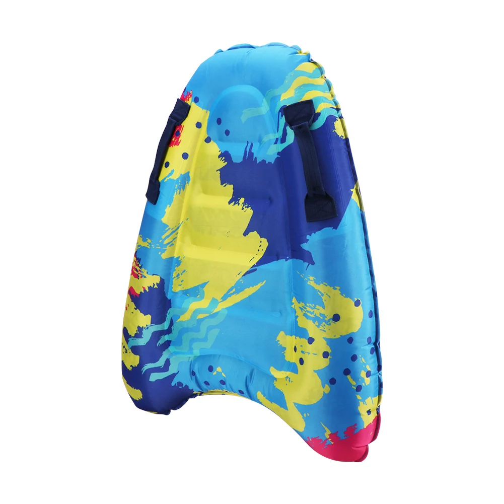 

Inflatable Surfing Bodyboard Swimming Fun With Handles Lightweight Summer Kids Adults Portable Foldable Pool Beach Water Sports