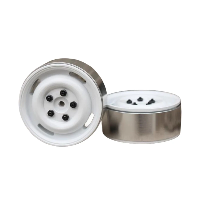 Колесные диски 4x1 9 дюйма в стиле ретро с Бусиной для 1/10 RC Rock Crawler Truck Land Cruiser LC80 Trail