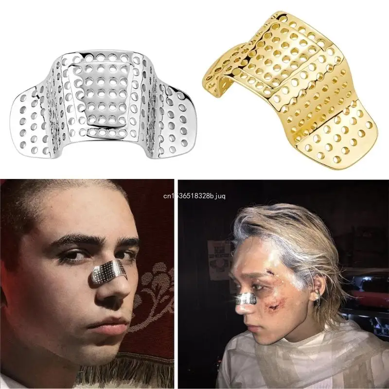 

Хип-хоп панк дизайн лейкопластырь декоративный зажим для носа подарок для женщины девушки мужчины вечерние Прямая поставка