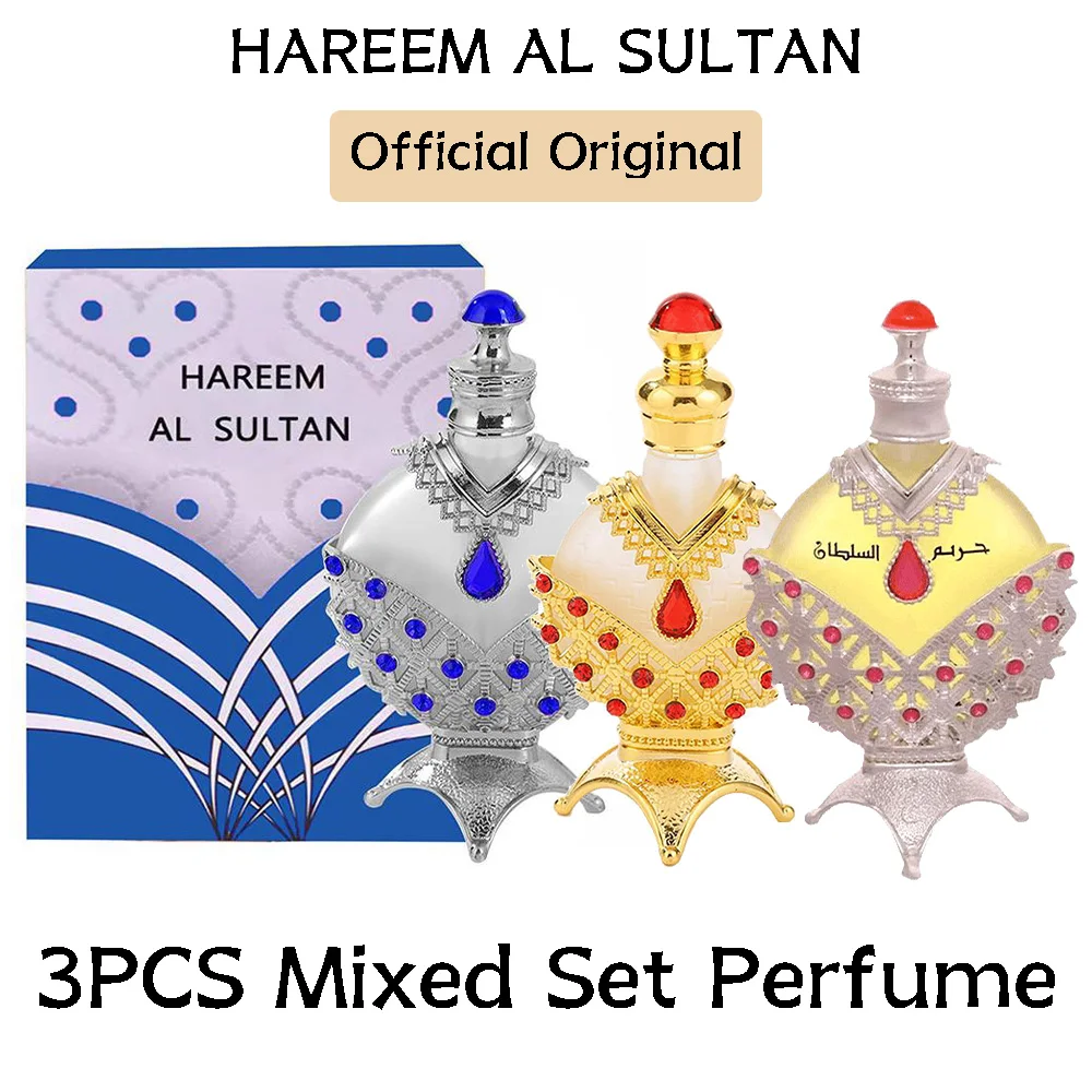 

Original Hareem Al Sultan Gold Perfume Bottle Long-lasting Floral Scent Gentle and Not Pungent Luxury and Nobility Women 12/35ml