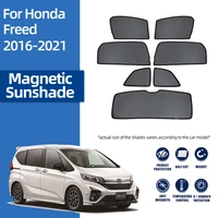 for honda freed gb5 gb6 2016 2021 magnetic car sunshade shield front windshield frame curtain rear side window sun shade visor