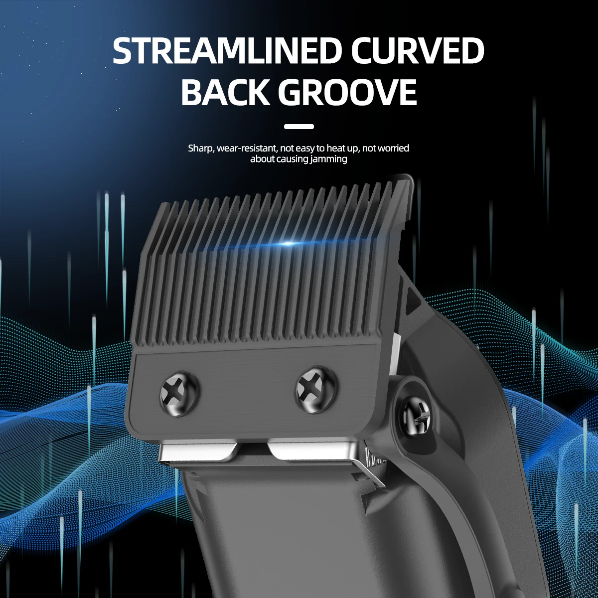 KIKIDO машинка для стрижки волос мужчин профессиональный беспроводной