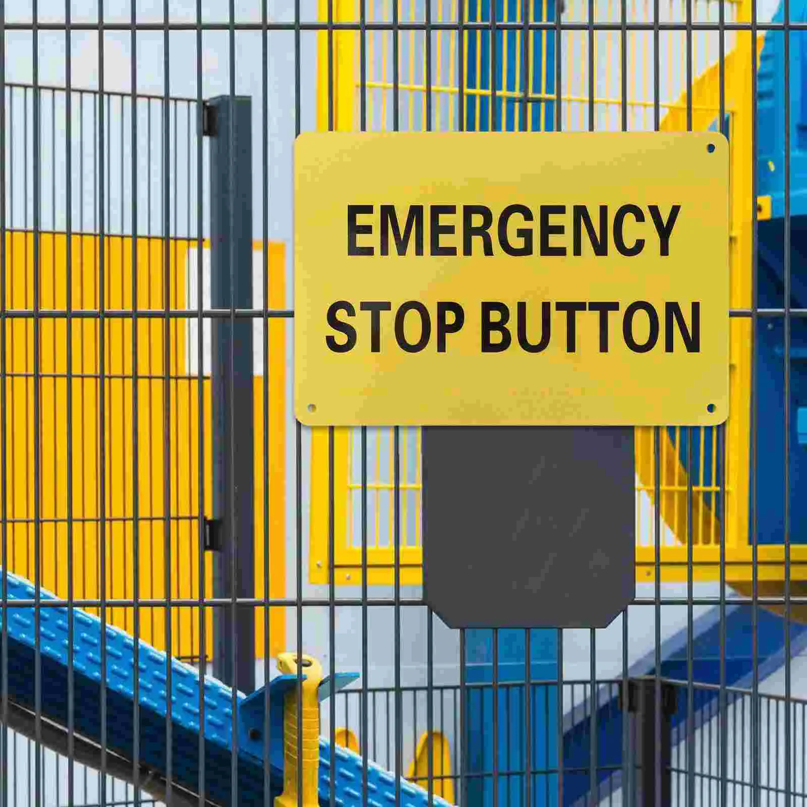 Рисунок 3 - Предупреждение знак аварийной остановки