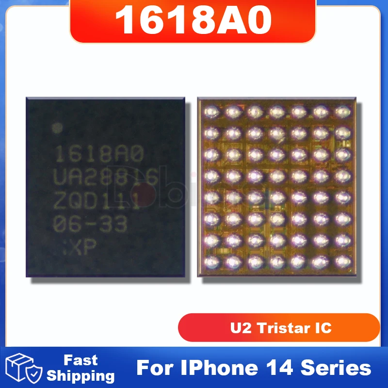 100 шт. 1610A2 1610A3 610A3B 1612A1 1610A0 1618A0 SN2501 U2 USB-зарядка Tristar IC для iPhone 6 7 8 X XS Max 11 12 13 14