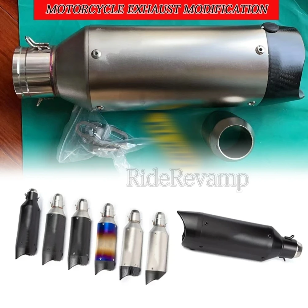 51 мм Универсальный мотоцикл из углеродного волокна arrovv выхлопной глушитель