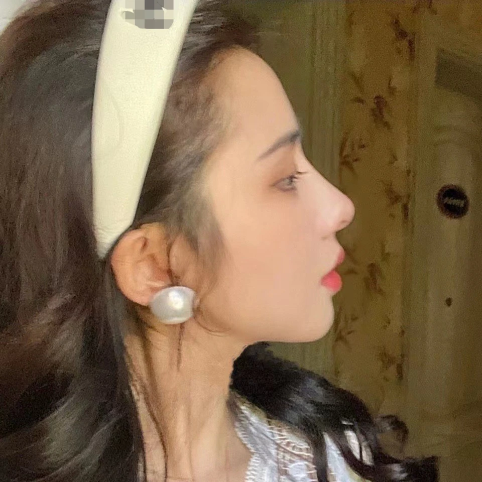 

headdress velvet satin hair hoop bow hairpin large hair ring