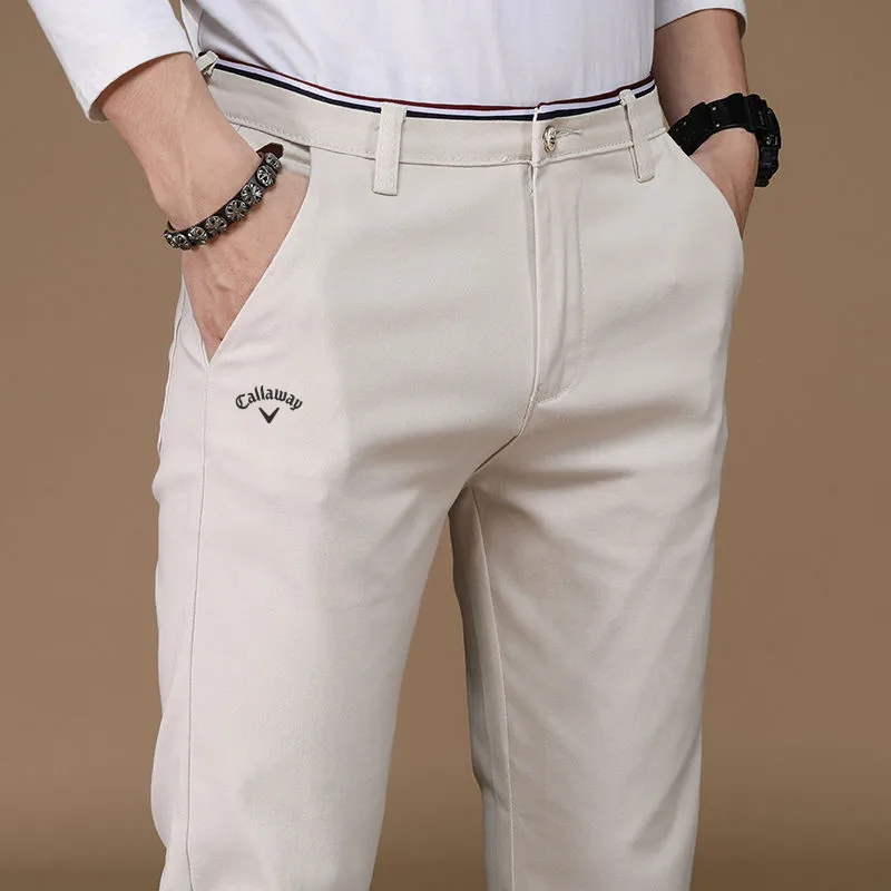 

2022 Summer Men Golf Clothing Men golf wear Pants Sports Quick Dry Golf Trousers Men's Pants Golf Wear clothes Waist Golf pants