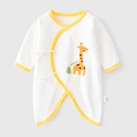 newborn baby clothes spring and autumn long sleeved jumpsuit for men and women 0 6 months baby romper romper