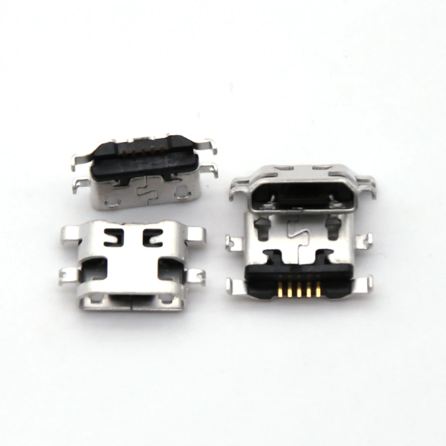 50 шт. для Alcatel OT4033 4033 7040n OT7040,OT6012 6012 6035 G7 Micro USB разъем для зарядки штекер док-станции