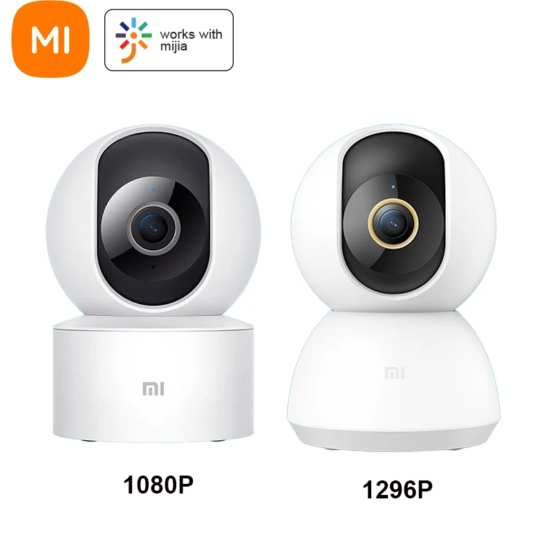 

Xiaomi Mijia Smart Camera 2K 1296P HD 360 Angle WiFi Mi Home Security Indoor IP Cameras Pan-Tilt Baby Monitor Night Video Webcam