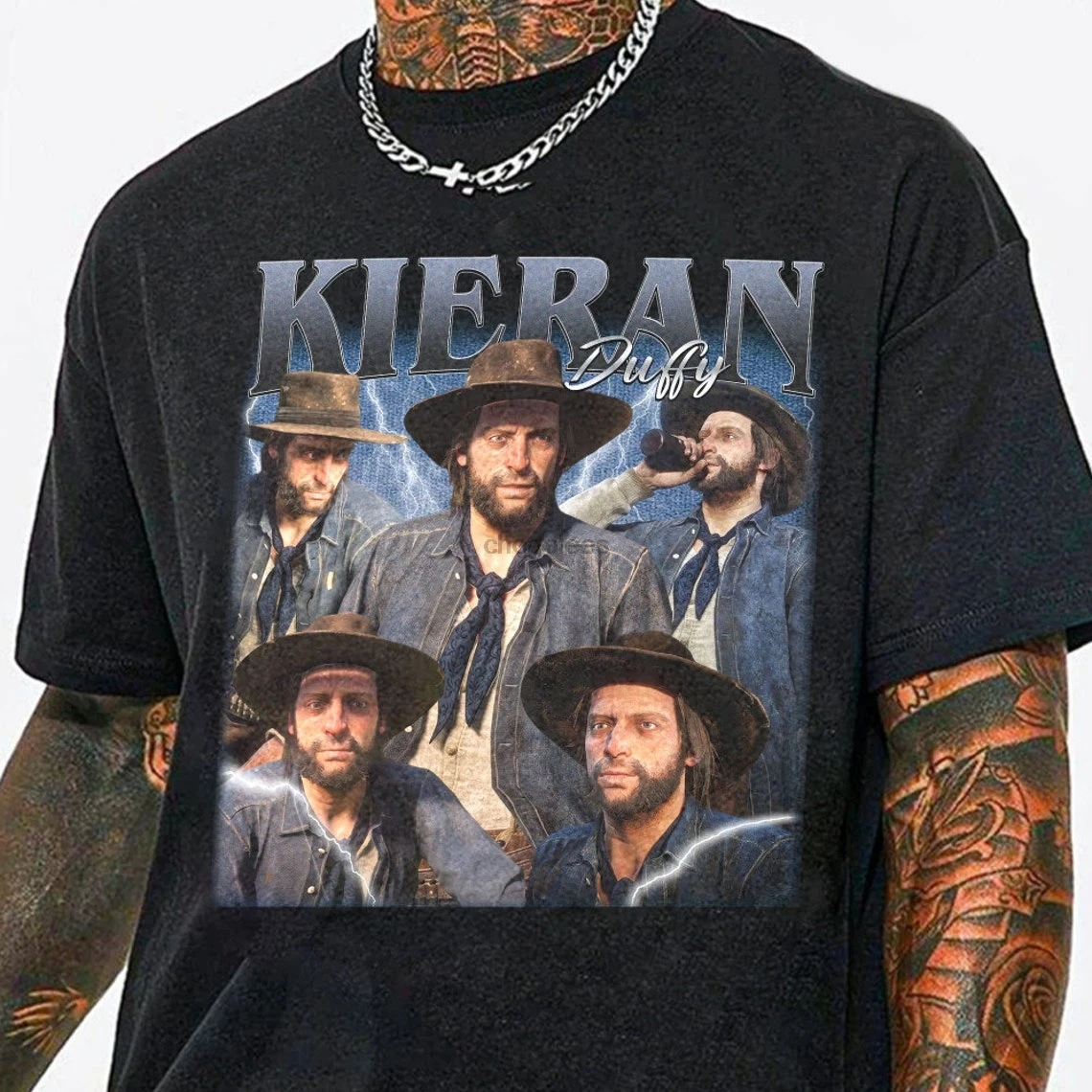 Ограниченная серия футболок Киран Даффи красные мертвецы подарок футболка для