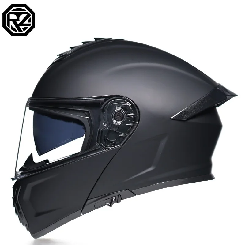 

Suitable for ORZ electric vehicle faceless helmet full helmet Bluetooth off-road personalized tail ventilation helmet