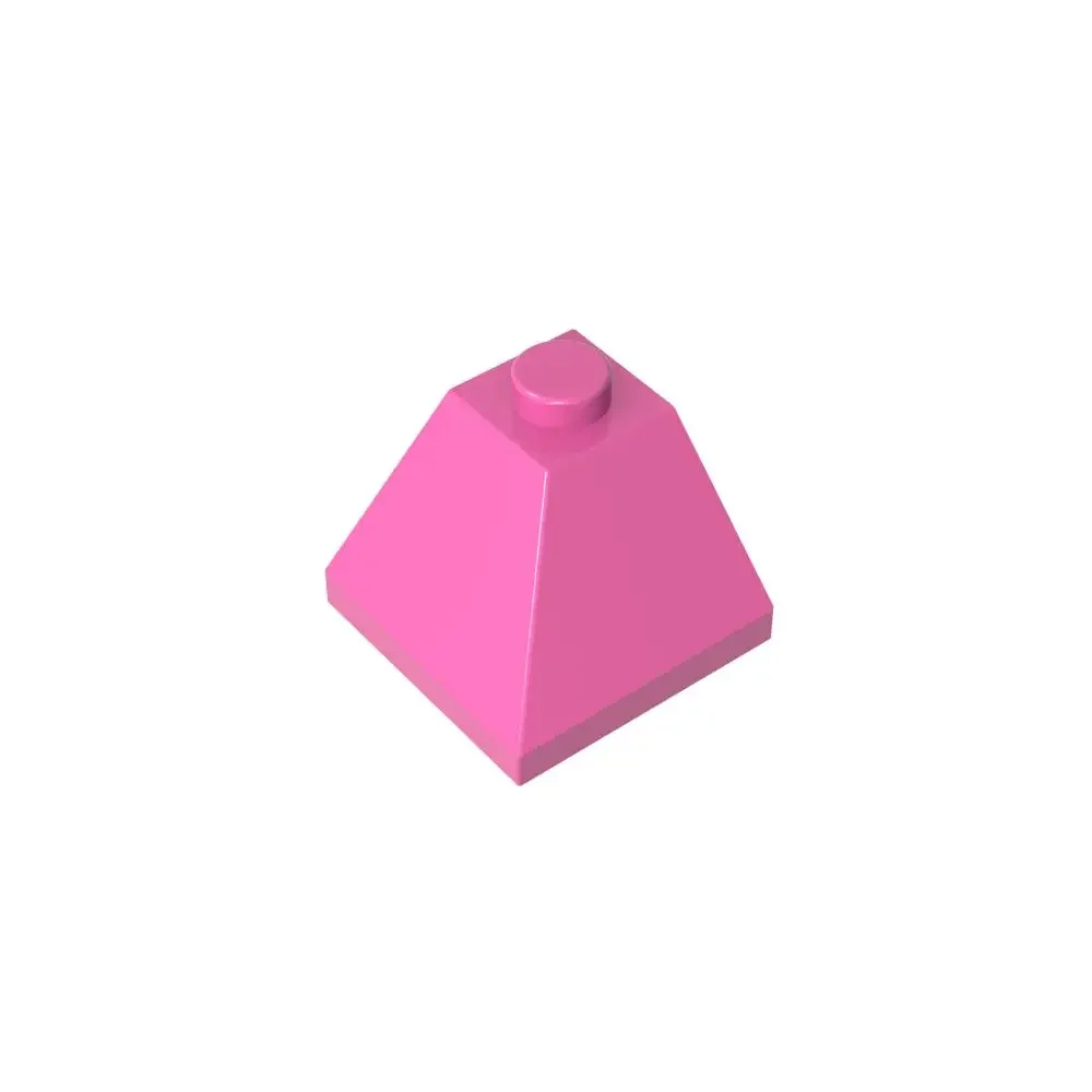 Gobrick 1 шт. MOC склон 2x2 двойные выпуклые кирпичи совместимые с 3045 моделями