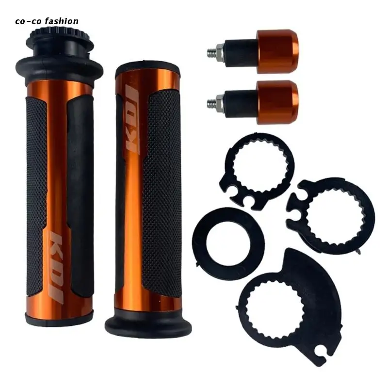 

517B Motorbike Handlebar Grips Aluminum Hand Grips Antiskid Handlebars Hand Grips