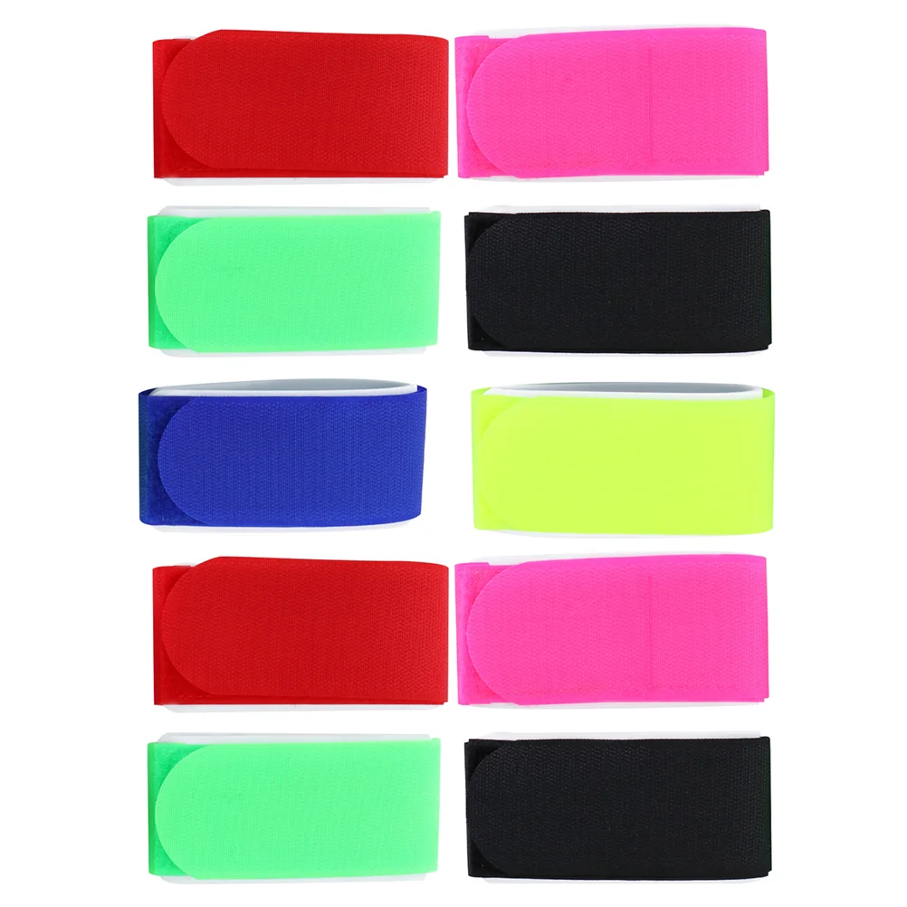 

10 Pcs Ski Strap Fixing Band Eyelash Tape Adjustable Straps Carrying Snowboard Sled