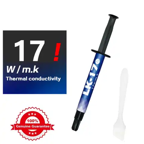 17W/mk LK-17 2g 5g супер высокая производительность, Термопаста для графического процессора, IC, LCD LED, графика электронного продукта