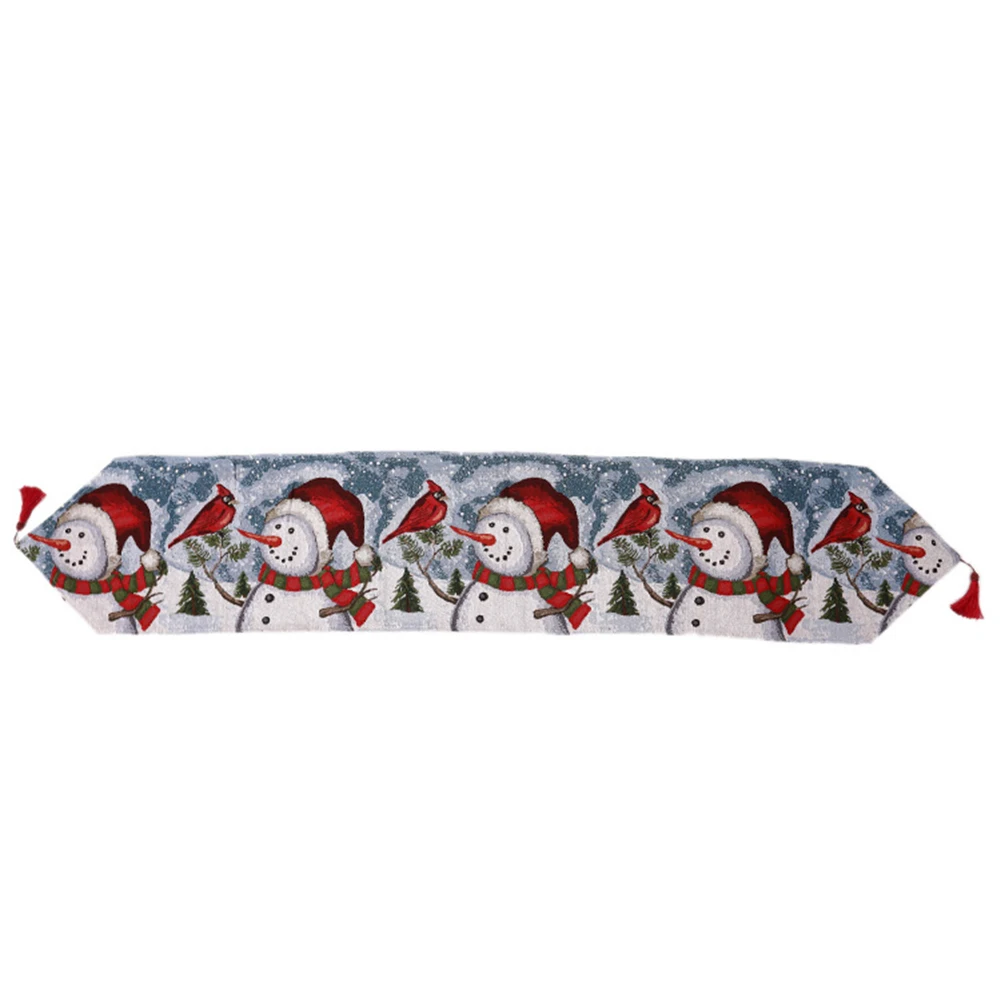 

Christmas Table Runner Merry Christmas Decoration For Home Tablecloth Cover Xmas Ornament Christmas Gifts New Year Party 2023