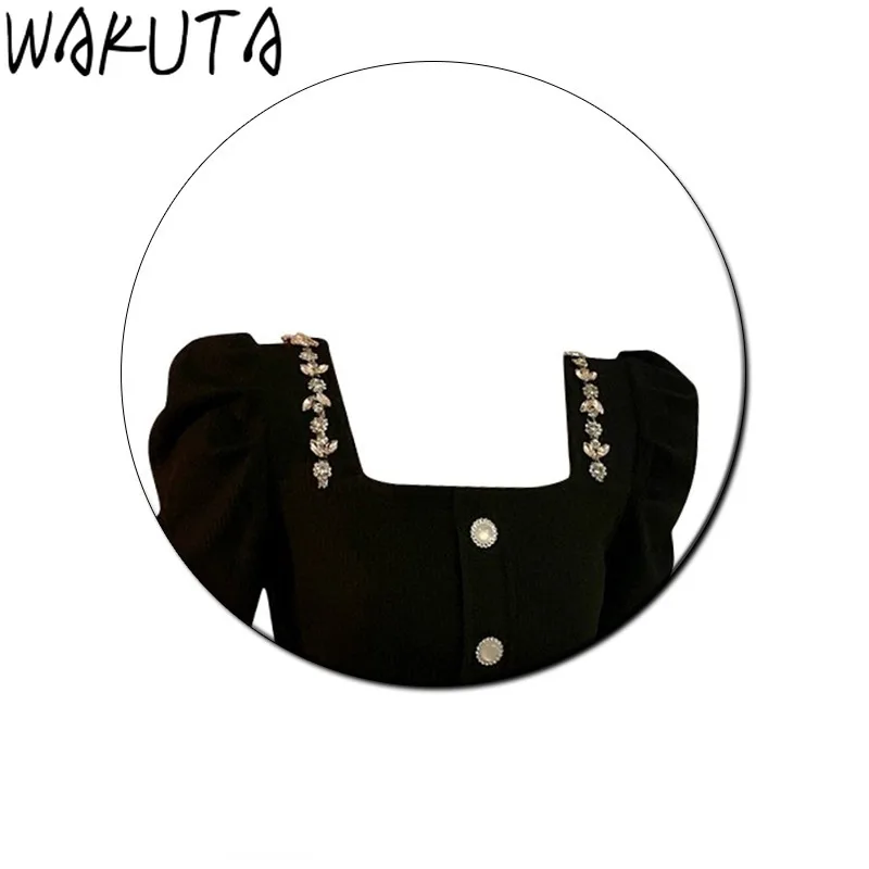 Осень 2024 шикарная модная блузка с пышными рукавами винтажная однотонная