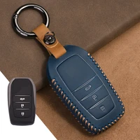2021 car key cover case for toyota c hr land cruiser 200 avensis auris corolla 2017 2018 2019 accessories keychain protect