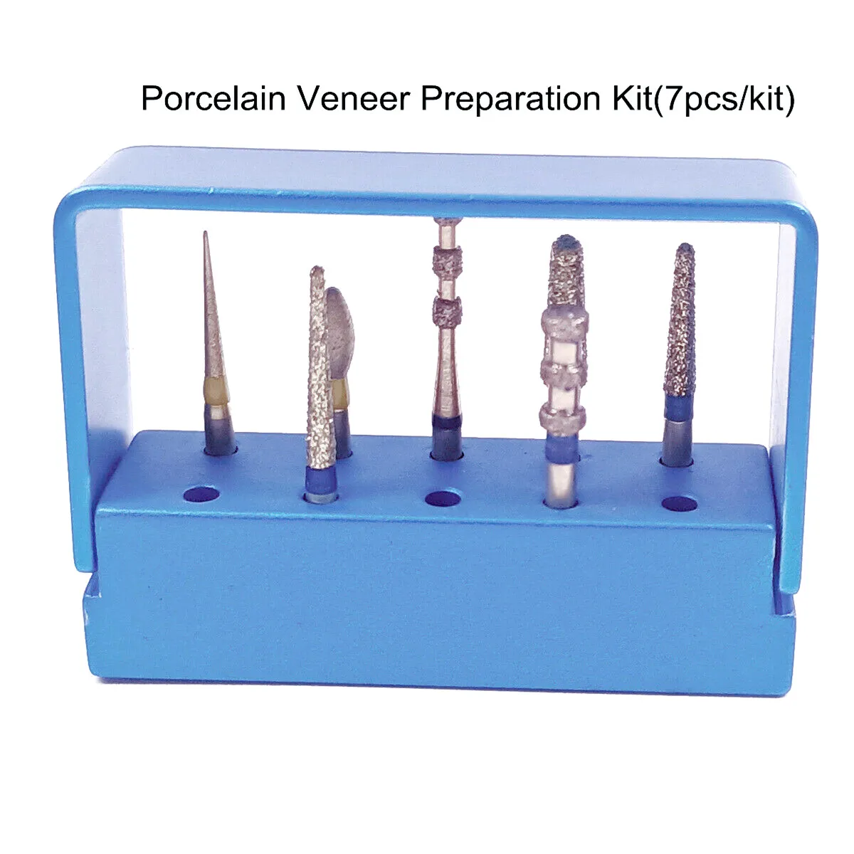 1 коробка стоматологический фарфоровый шпон подготовка зубов алмазный Бур