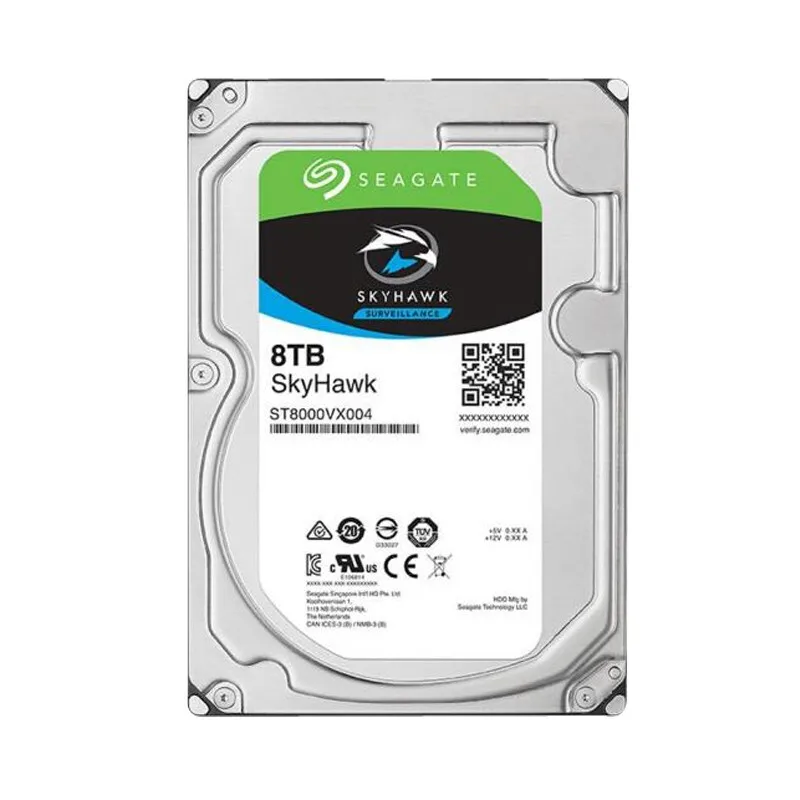 

Seagate ST8000VX004 Skyhawk 8 TB Hard Drive 3.5 Internal SATA Video Surveillance System Network Video Recorder Device Supported
