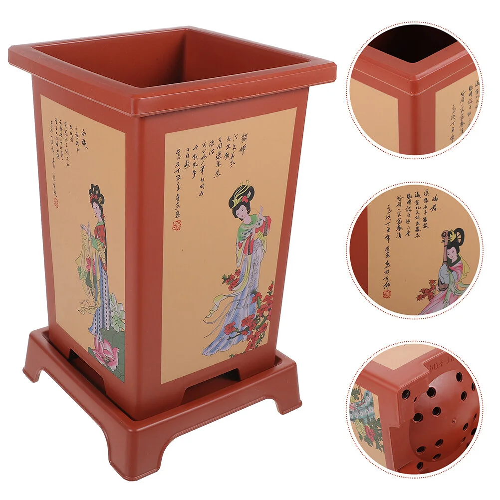 

China Pot Indoor Plants Flower Nursery Pots Planter Garden Planting Orchid Large Plastic Container