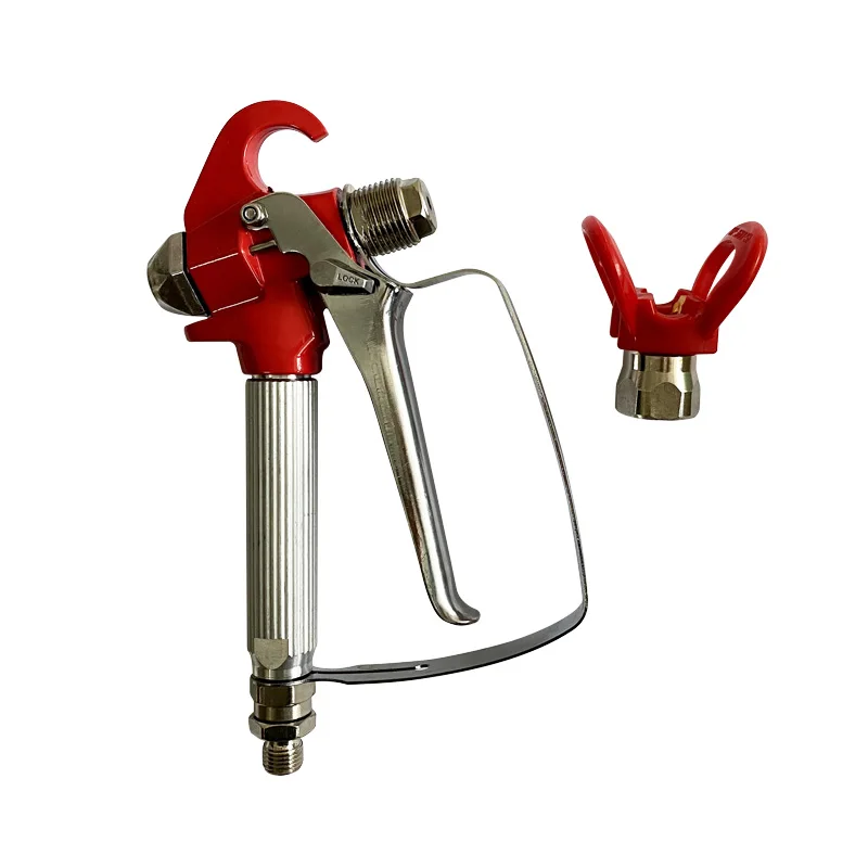 

Universal stainless steel base New High Quality Airless Spray Gun With Nozzle Guard Paint Sprayers Spray Tip