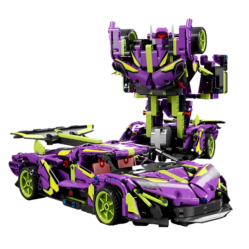 Конструктор MJ8702 из АБС-пластика для творчества механическая деформация Синий