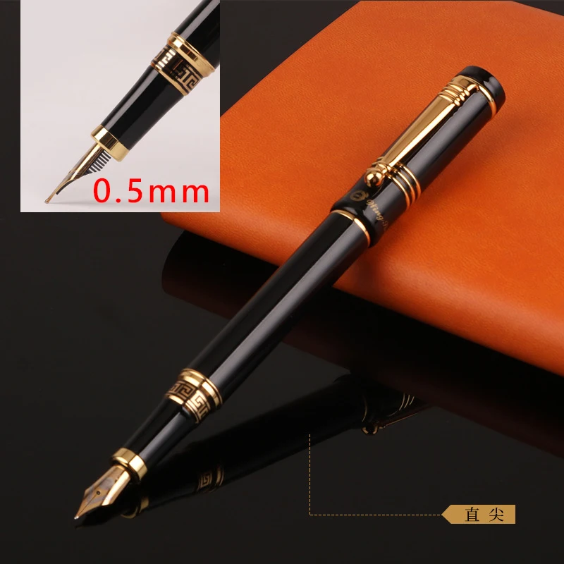 lqcrwoc Премиальные перьевые ручки из иридистого золота 0,5 мм / 1,0 мм