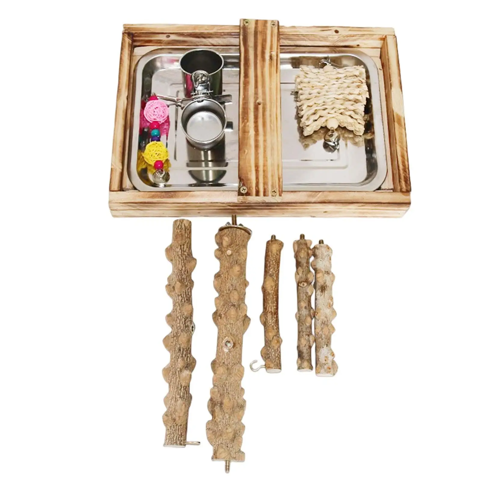 

Bird Playground Cockatiel Bird Playpen Parrot for Budgies Canaries Finch