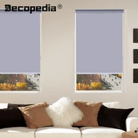 decopedia cordless roller blinds for windows electric smart blinds blackout roller day and night curtain for sliding doors