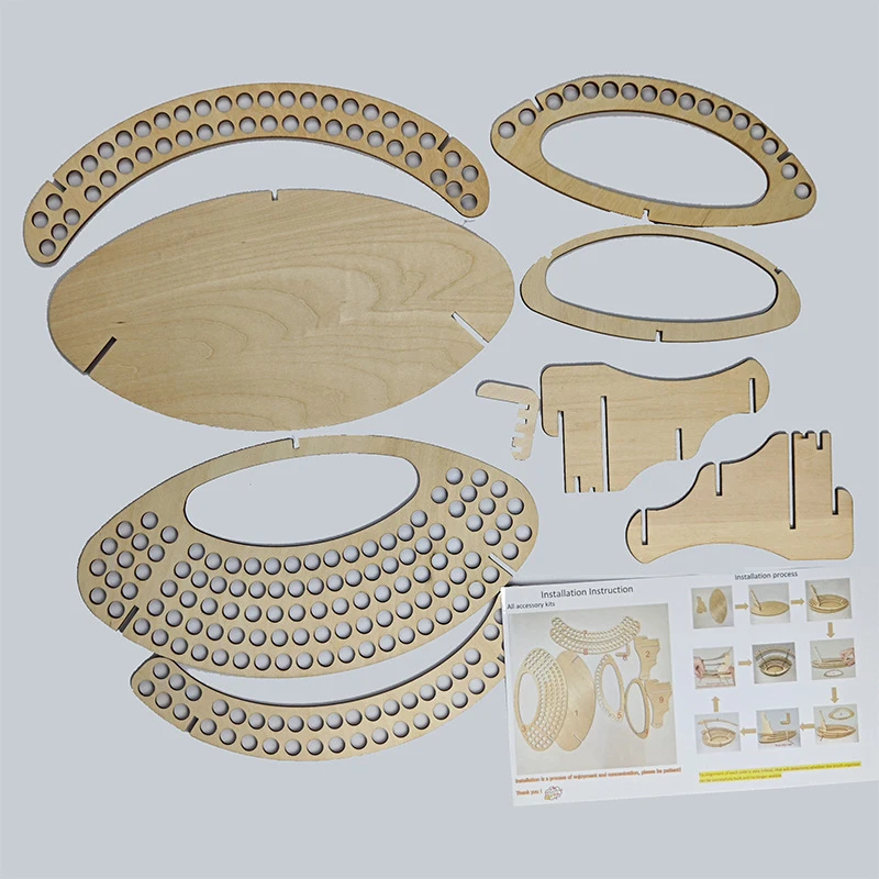 Деревянный Держатель Для Кистей С Отверстиями Настольный Органайзер И Моркови