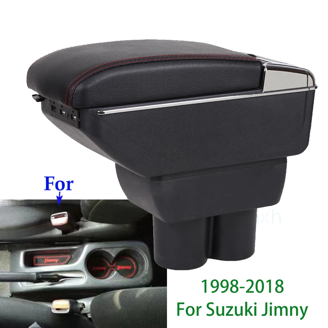 Suzuki Jimny 1999-2018 подлокотники автомобильные аксессуары искусственная кожа ABS