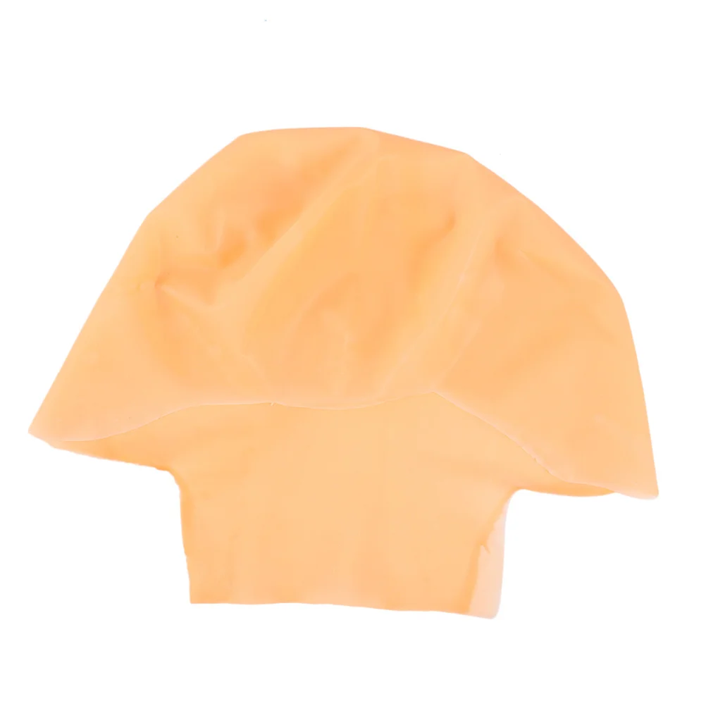 

Bald Cap Head Latexcostume Forfake Caps Hat Menhair Silicone Adults Novelty Christmas Cosplay Children Rubbercover Makeup Skin