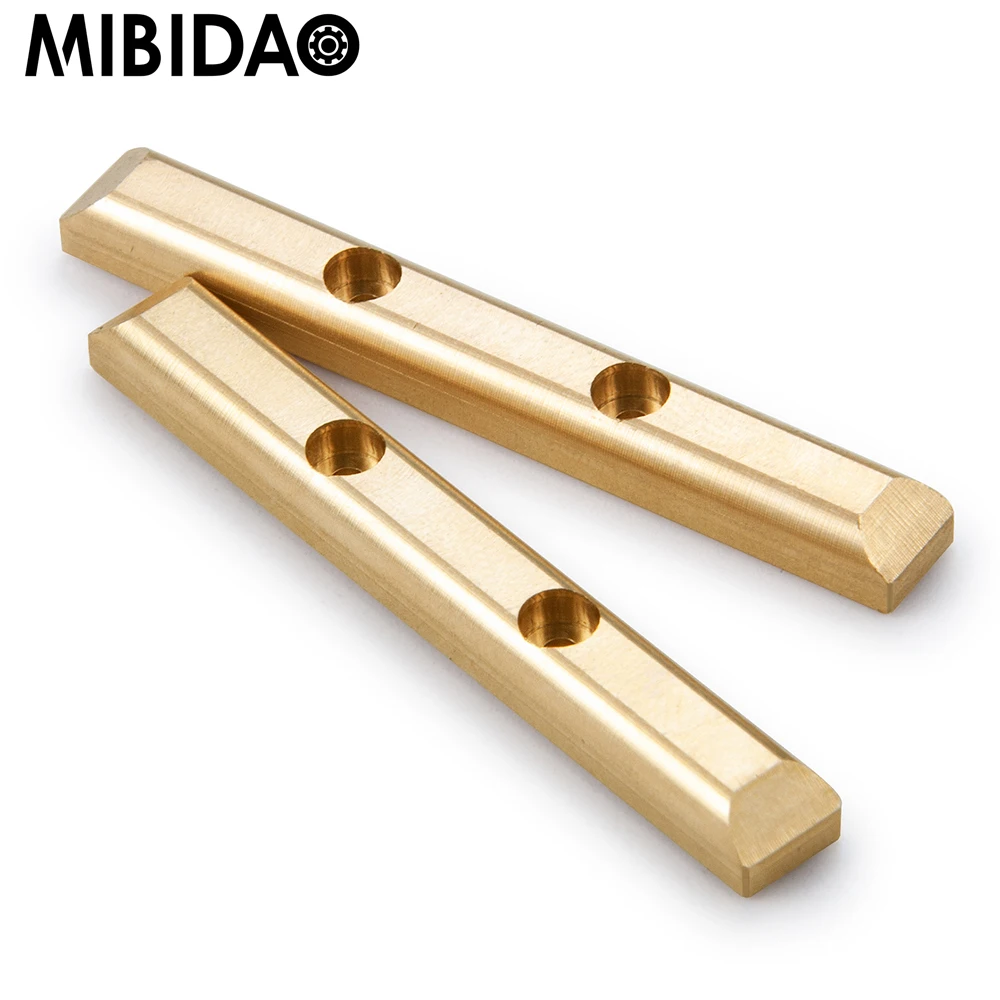 

Mibidao Brass Boulder Bars Nerf Bars Rock Rails Girder Strengthen for 1:24 Axial SCX24 90081 AXI00001 002 005 006 Upgrade Parts