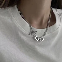 5mm alloy necklace chains necklace clavicle necklace men and women necklace hip hop fashion jewelry accessories