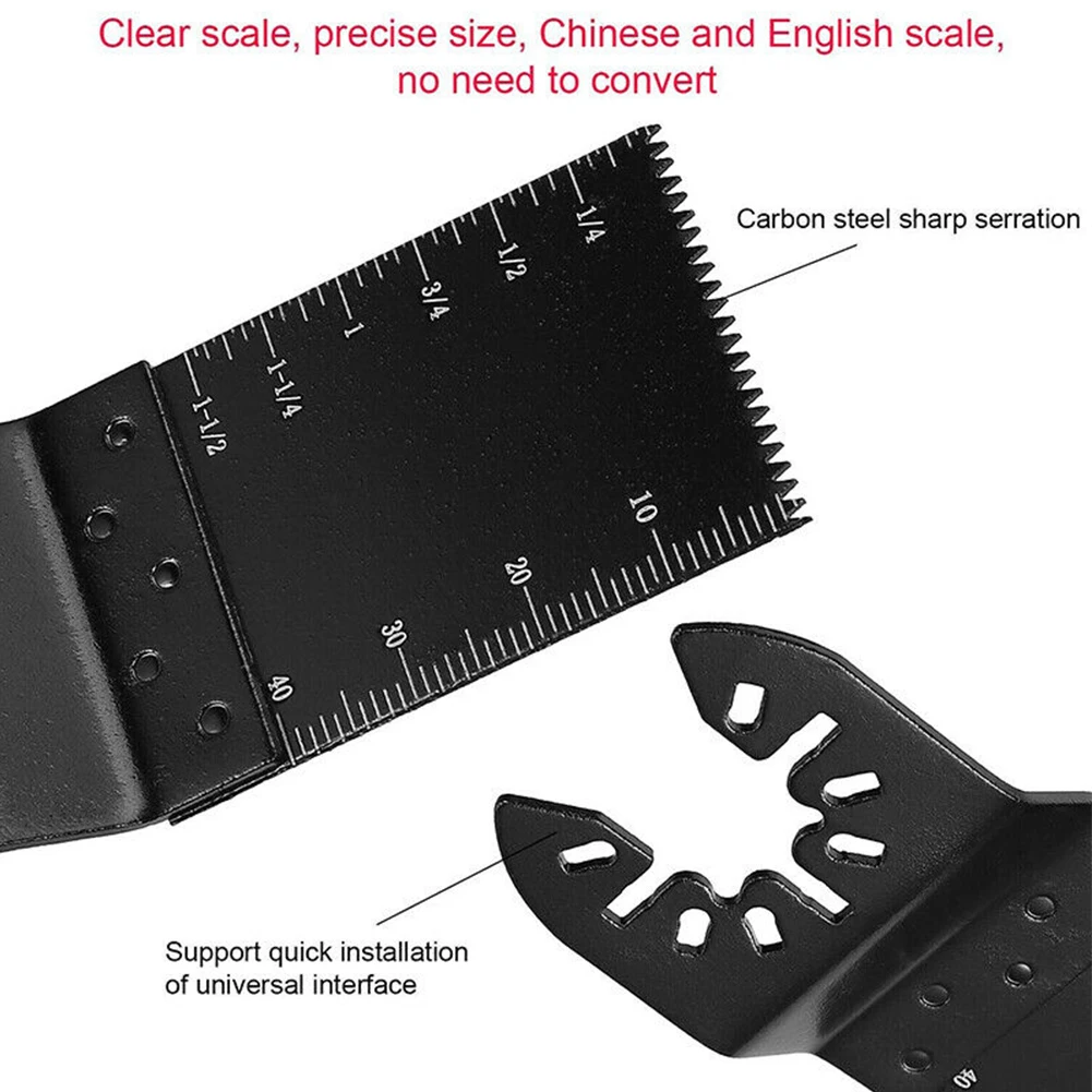 10pcs Oscillating Multi Tool Cutting Saw Blades Cutter Blade Set For Dewalt Black&ampDecker Multitools Power Tools Accessories - купить по