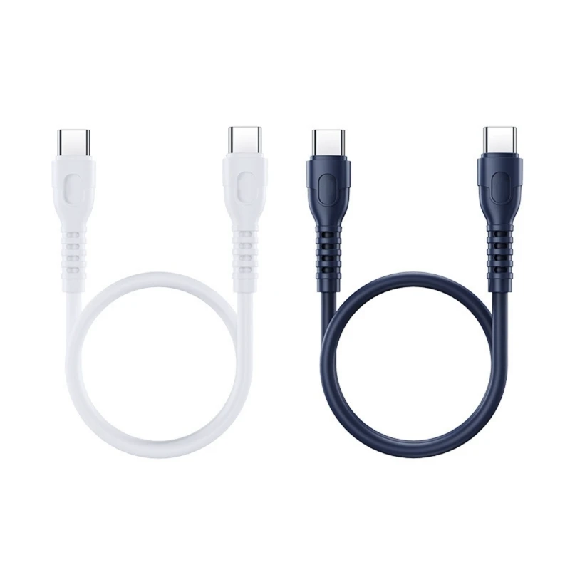 

High Speed 65W 30cm Short Type C Cable Extended Link Cable Fast Charging Cable Data Transfer for Phone 15