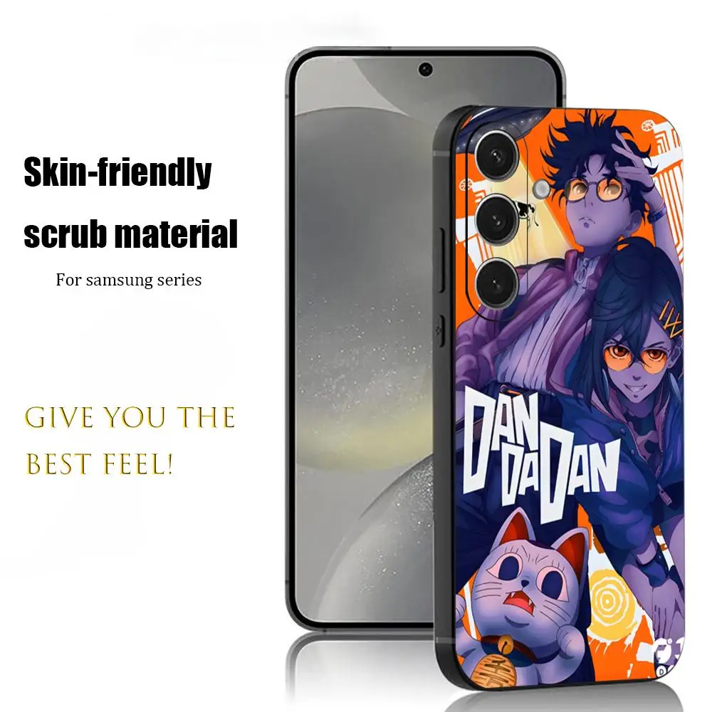 Фото Чехол для телефона A-Anime для Samsung Galaxy S26 S25 S24 S23 S22 S21 Plus Ultra Note20, мягкий, черный №1