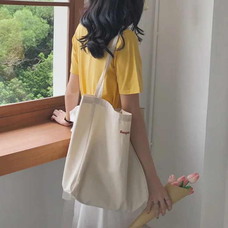 letter Large simple student handbag single-shoulder bag BB-194