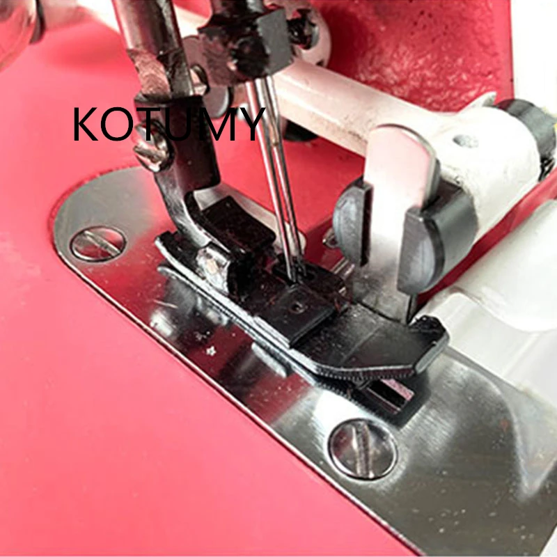 300 Вт швейная машина для стежков оверлок с четырьмя нитками электрическая