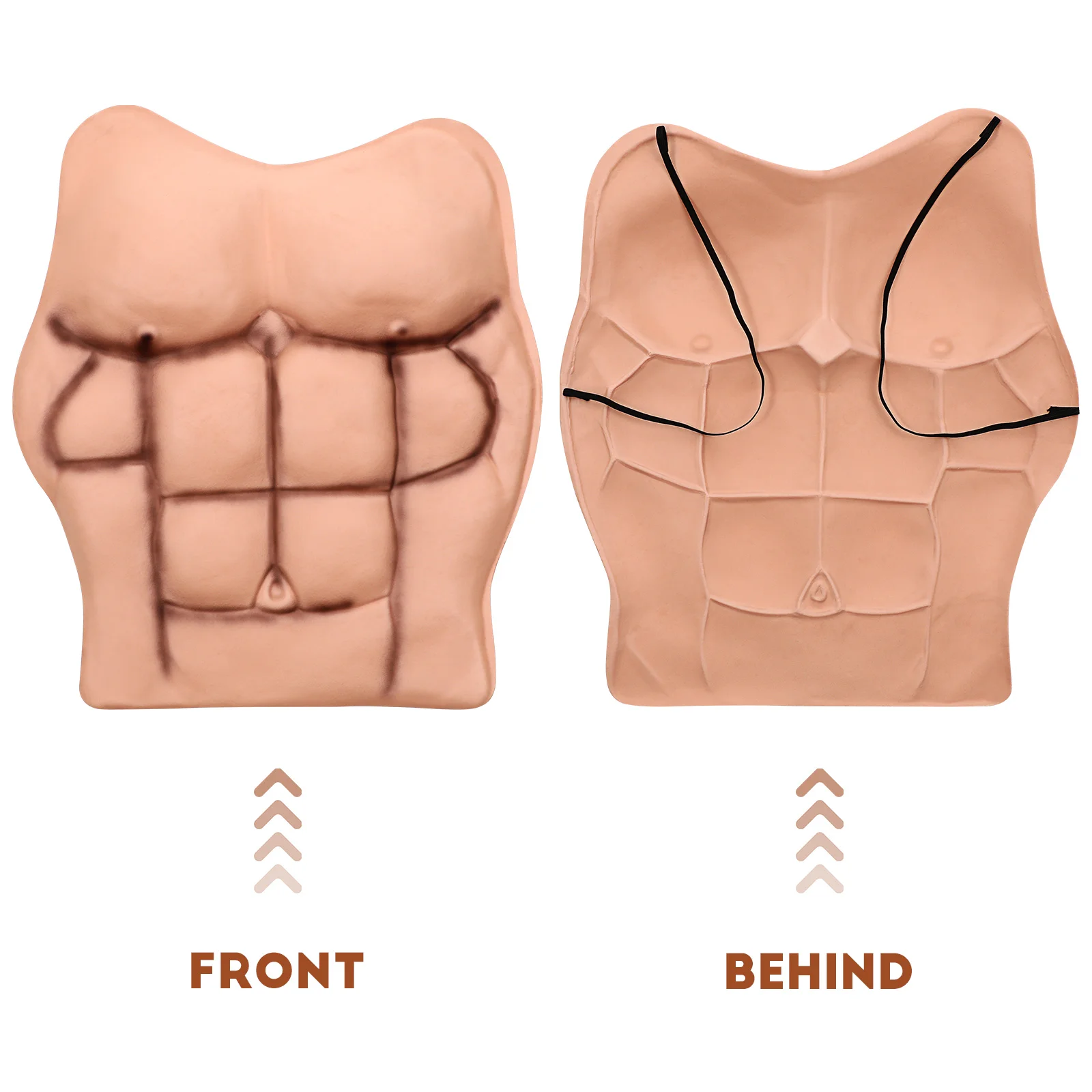 Мужской маскарадный костюм для косплея на груди искусственная фотография