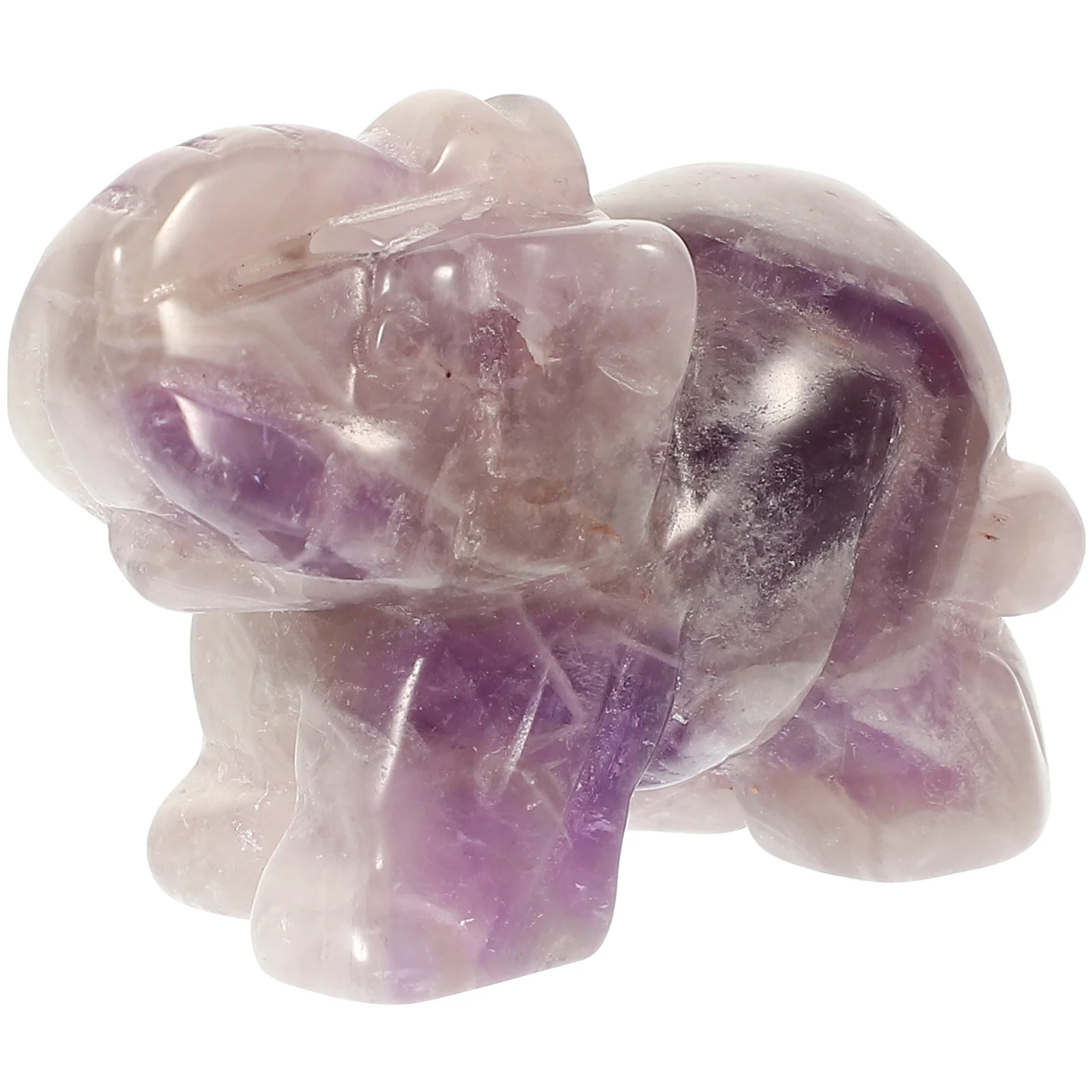 

Elephant Statue Crystalfeng Shui Animal Figurines Figure Figurineminiature Wealth Crystals Gemstone Sculpture